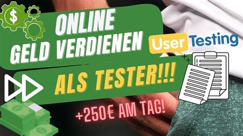 online tester geld verdienen erfahrungen